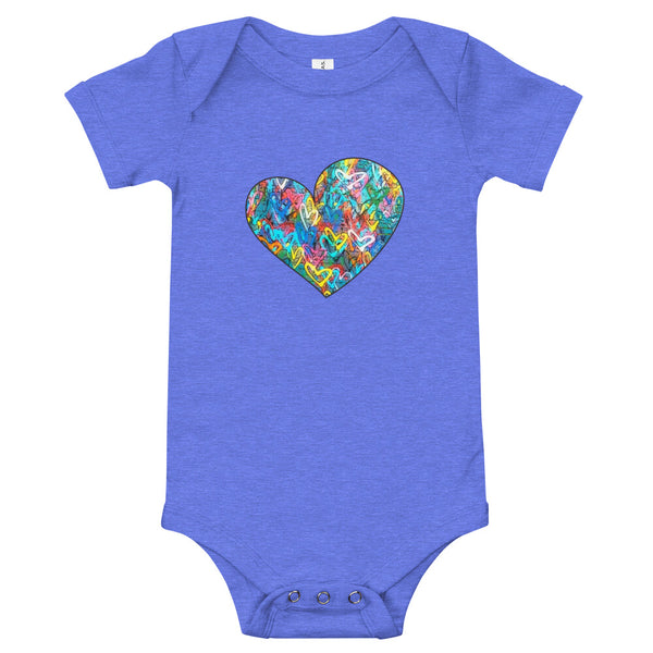 Graffiti Heart Baby Onesie (More Colors)