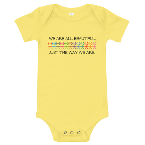 We Are All Beautiful Baby Onesie (More Colors)