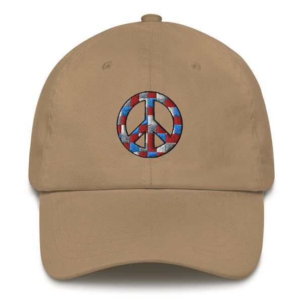 Peace Sign Dad Hat (More Colors)