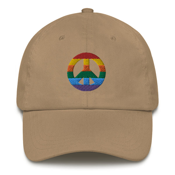 Peace Sign Dad Hat (More Colors)