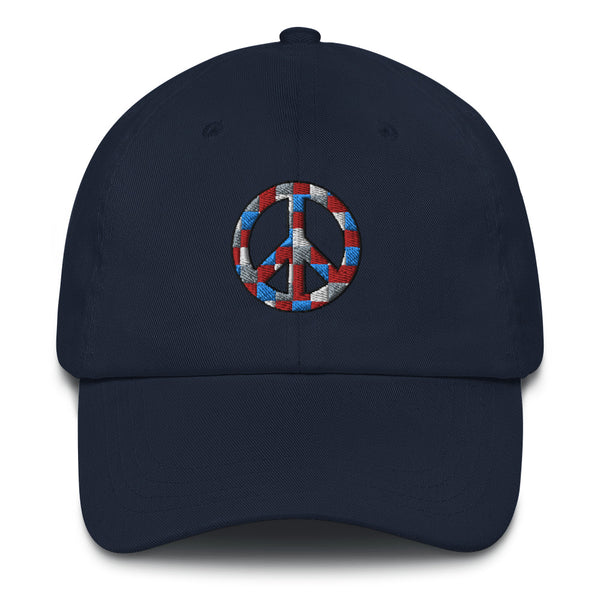 Peace Sign Dad Hat (More Colors)