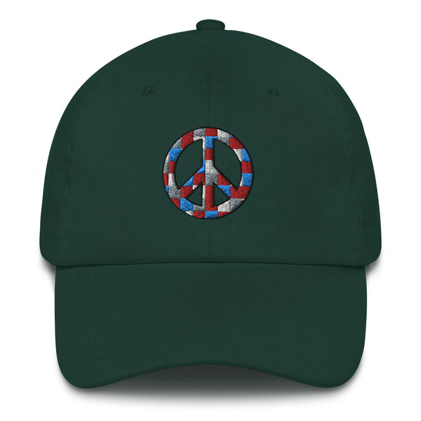Peace Sign Dad Hat (More Colors)
