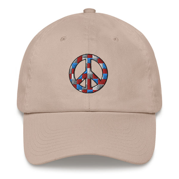 Peace Sign Dad Hat (More Colors)