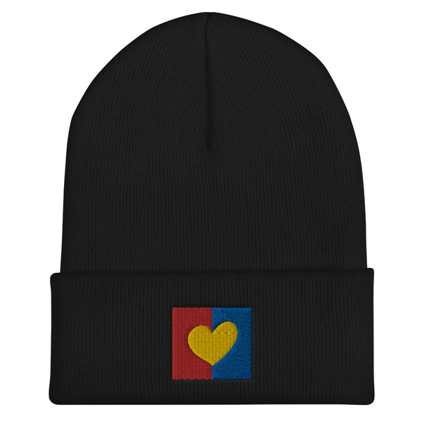 Unity Heart Cuffed Beanie (More Colors)