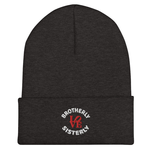 Brotherly Love Sisterly Love Cuffed Beanie (More Colors)