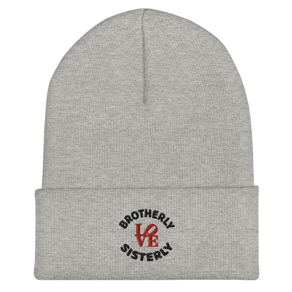 Brotherly Love Sisterly Love Cuffed Beanie (More Colors)