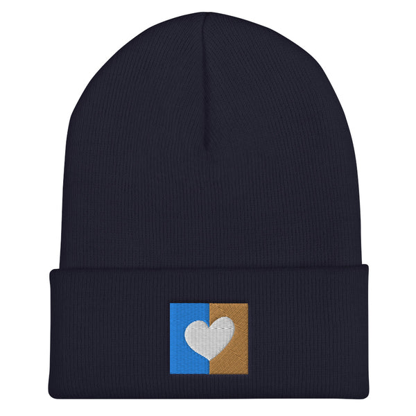 Unity Heart Cuffed Beanie (More Colors)