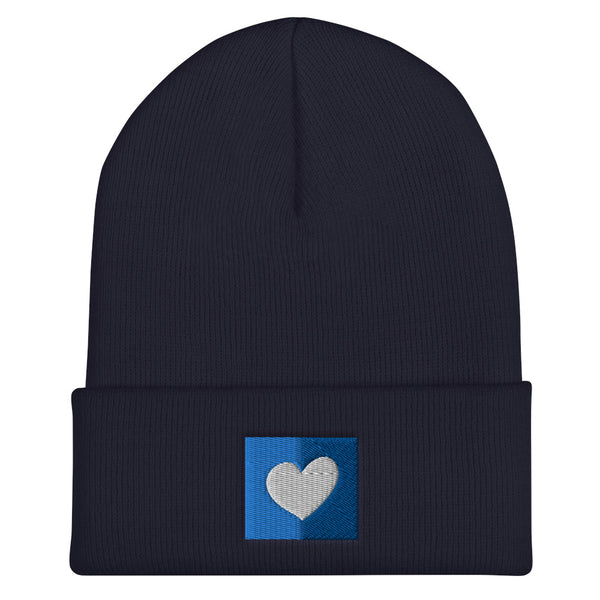 Unity Heart Cuffed Beanie (More Colors)