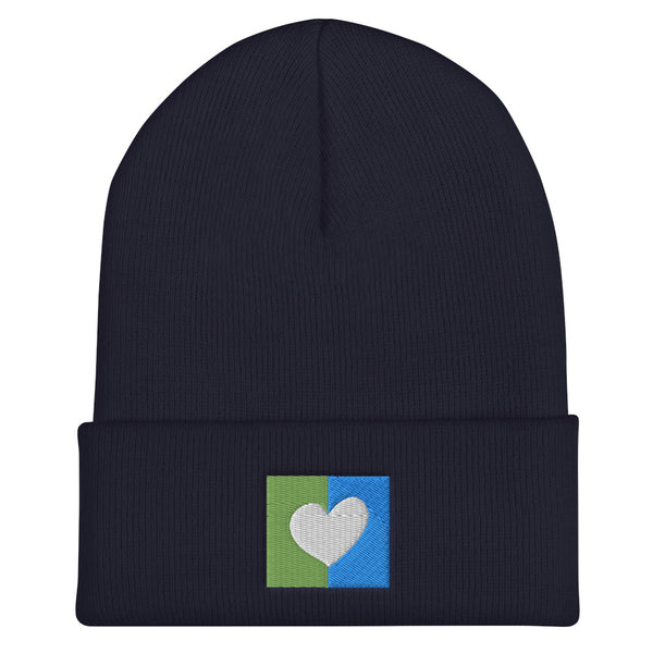 Unity Heart Cuffed Beanie (More Colors)