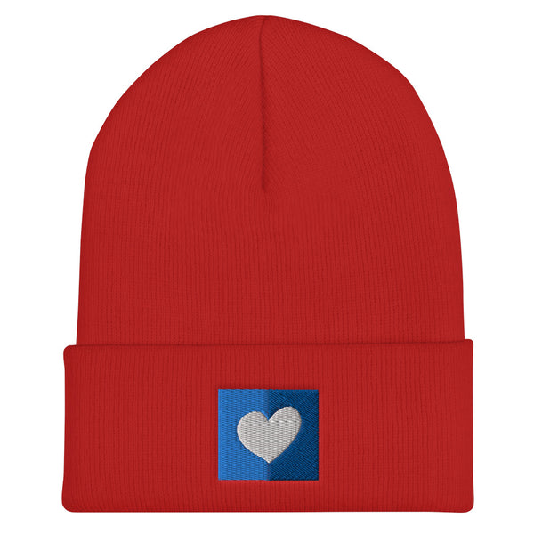 Unity Heart Cuffed Beanie (More Colors)