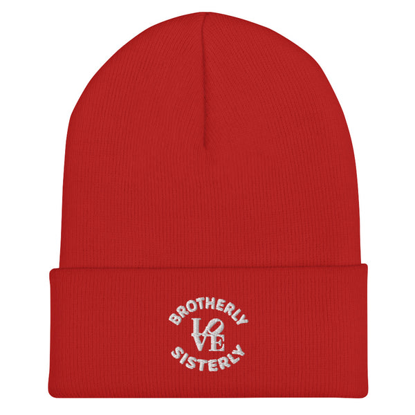 Brotherly Love Sisterly Love Cuffed Beanie (More Colors)
