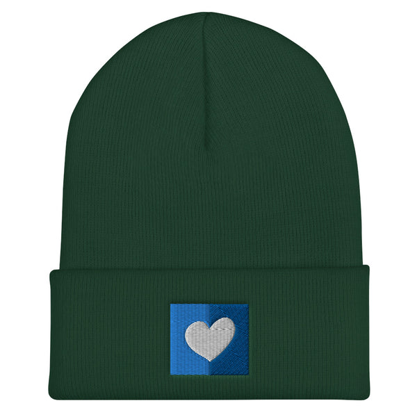 Unity Heart Cuffed Beanie (More Colors)