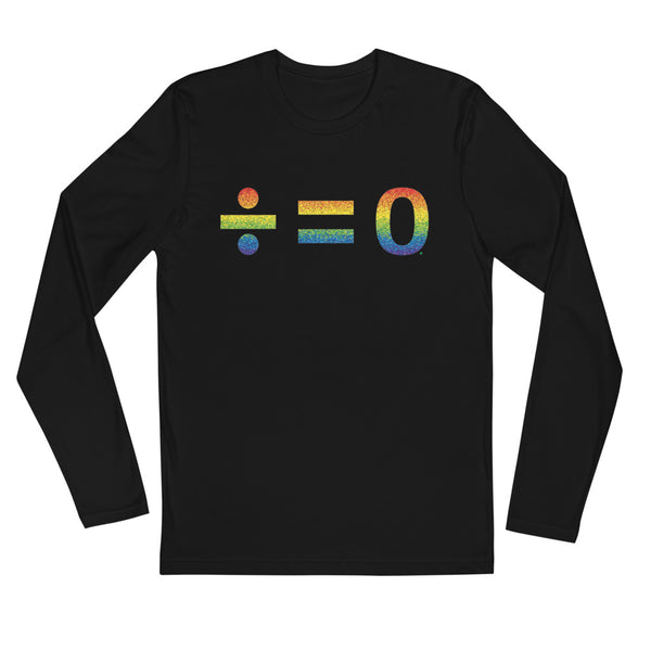 Diversity Men's Long Sleeve Fitted Tee (Dark/More Colors)