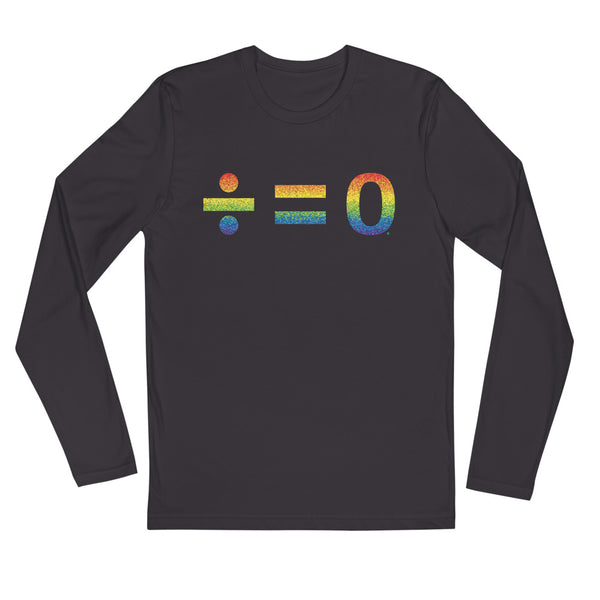 Diversity Men's Long Sleeve Fitted Tee (Dark/More Colors)