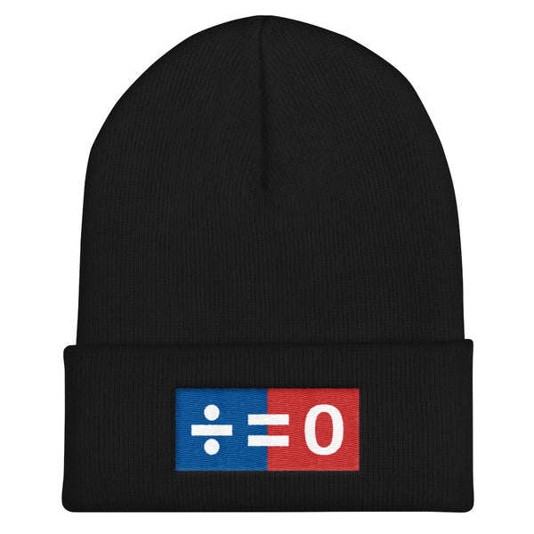 Red, White & Blue Unity Square Patriotic Cuffed Beanie (More Colors)