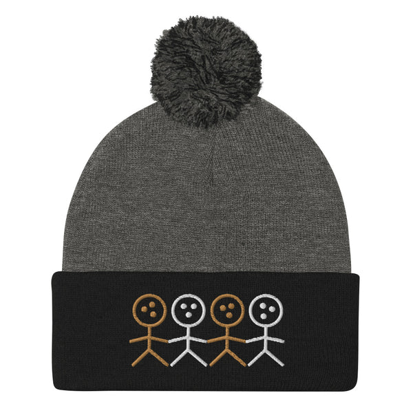 Equality Pom Pom Knit Cap (More Colors)
