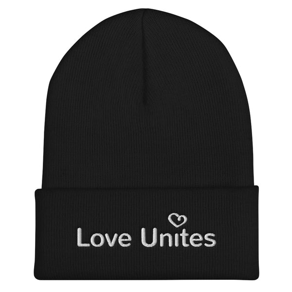 Love Unites Heart Cuffed Beanie (More Colors)