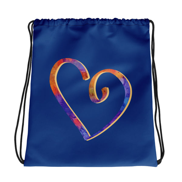 Open Heart Drawstring Bag (More Colors)