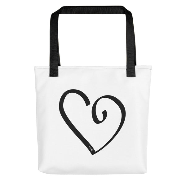 Open Heart Tote Bag (More Colors)