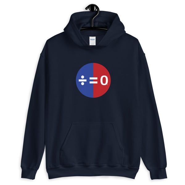 Red, White & Blue Unity Symbol Unisex Hooded Patriotic Sweatshirt (More Colors)