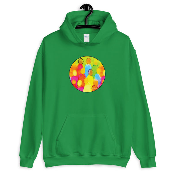 Multi-Cultural Unisex Hooded Sweatshirt (More Colors)