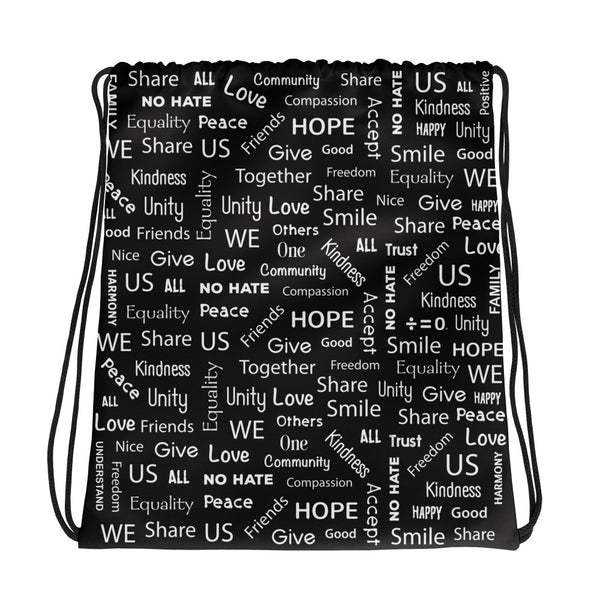 Kind Words Drawstring Bag (More Colors)