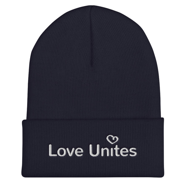 Love Unites Heart Cuffed Beanie (More Colors)