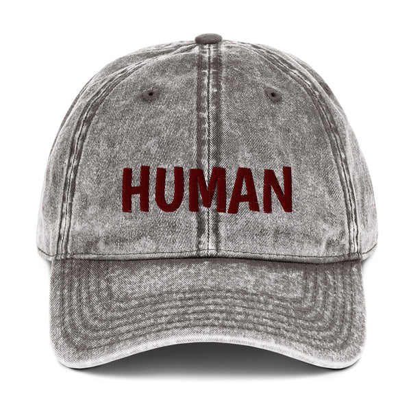 Human Vintage Cotton Cap (More Colors)