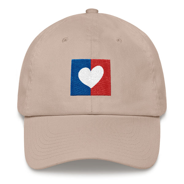 American Unity Heart Patriotic Dad Hat (More Colors)