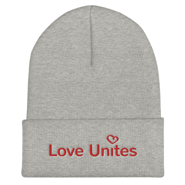 Love Unites Heart Cuffed Beanie (More Colors)