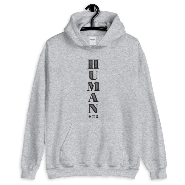 Human Unisex Hooded Sweatshirt (More Colors)