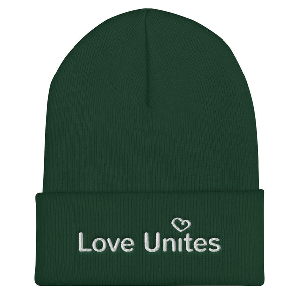 Love Unites Heart Cuffed Beanie (More Colors)