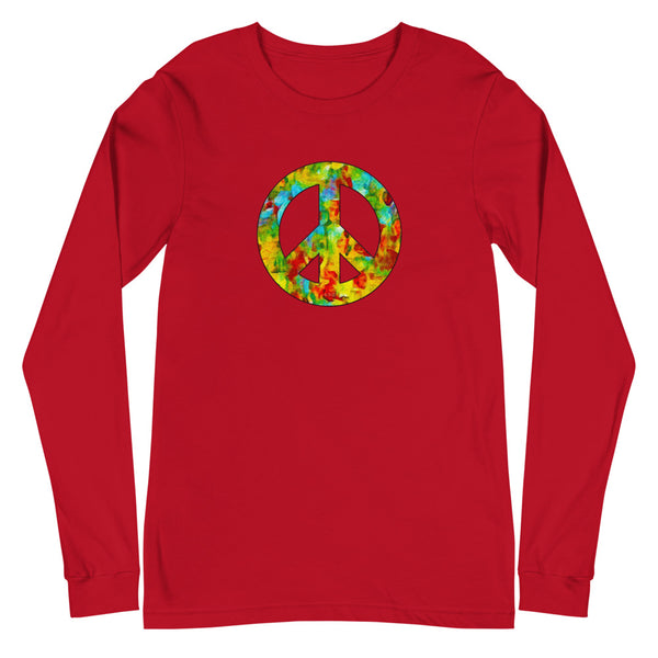 Peace Sign Premium Unisex Long Sleeve Tee (More Colors)