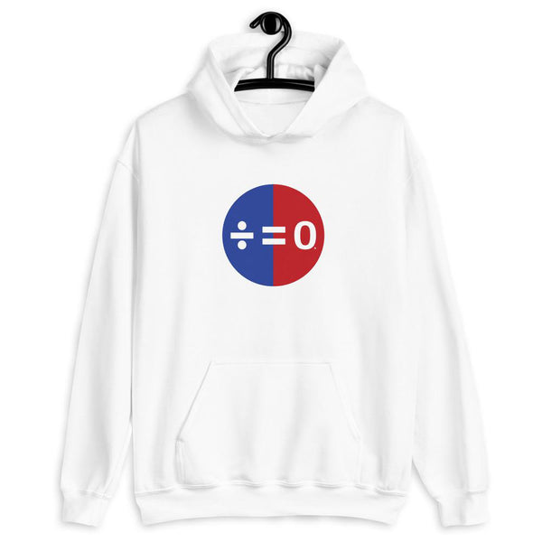 Red, White & Blue Unity Symbol Unisex Hooded Patriotic Sweatshirt (More Colors)