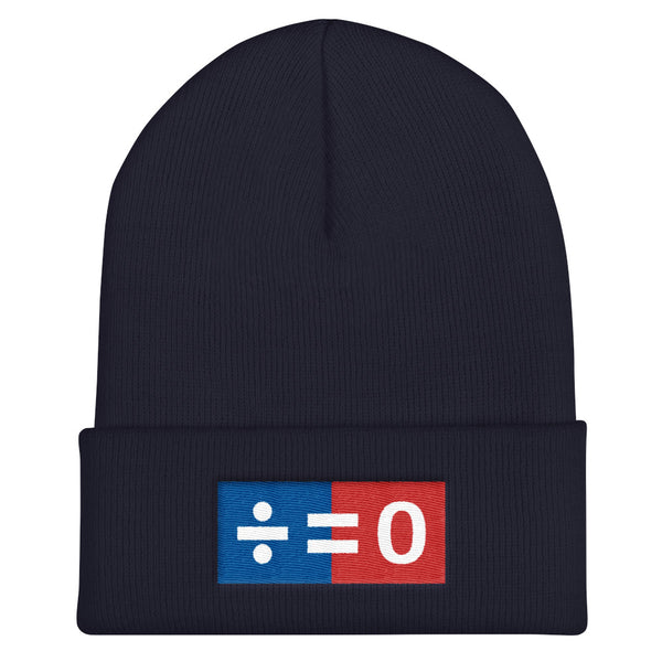 Red, White & Blue Unity Square Patriotic Cuffed Beanie (More Colors)
