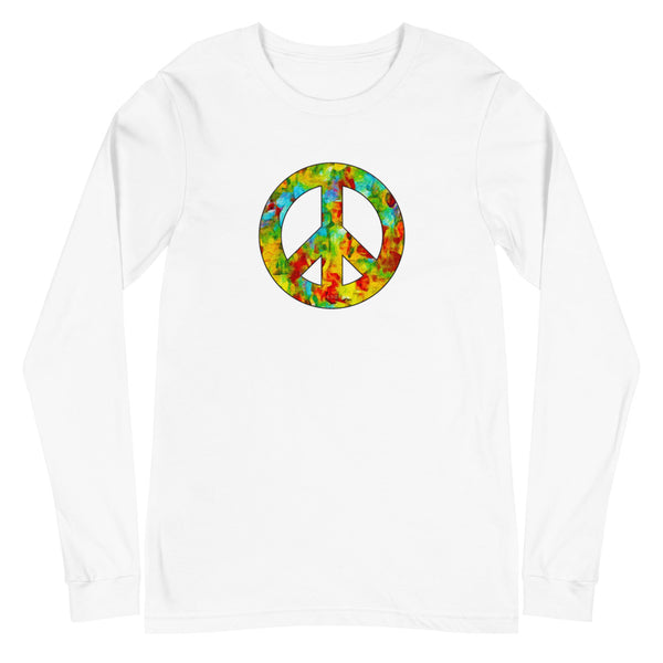 Peace Sign Premium Unisex Long Sleeve Tee (More Colors)