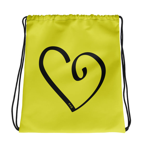 Open Heart Drawstring Bag (More Colors)
