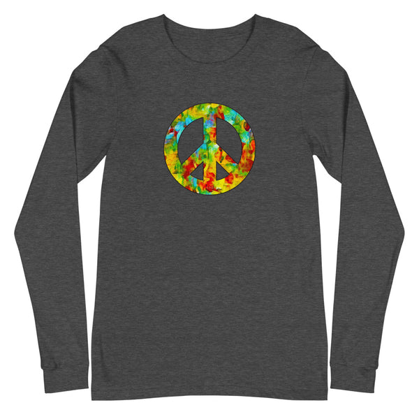 Peace Sign Premium Unisex Long Sleeve Tee (More Colors)