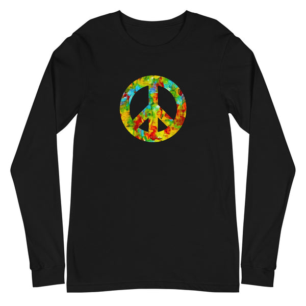 Peace Sign Premium Unisex Long Sleeve Tee (More Colors)