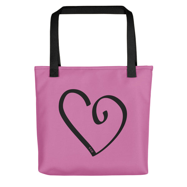 Open Heart Tote Bag (More Colors)