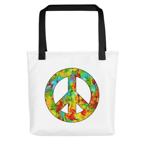 Peace Sign Tote Bag (More Colors)