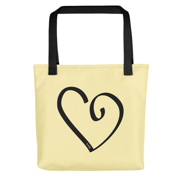 Open Heart Tote Bag (More Colors)