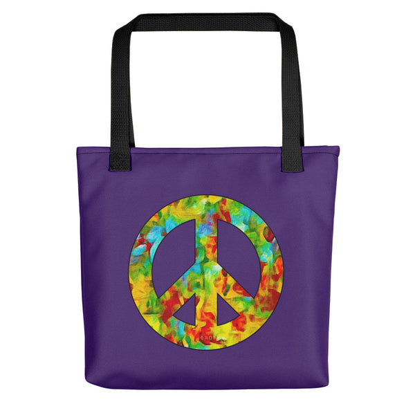 Peace Sign Tote Bag (More Colors)