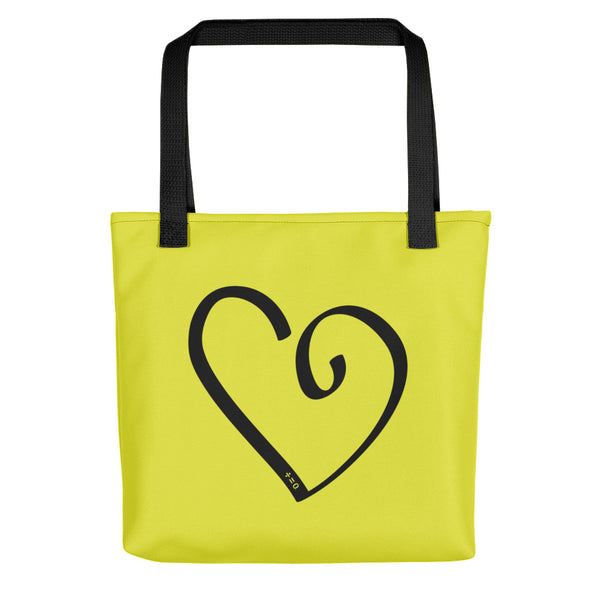 Open Heart Tote Bag (More Colors)