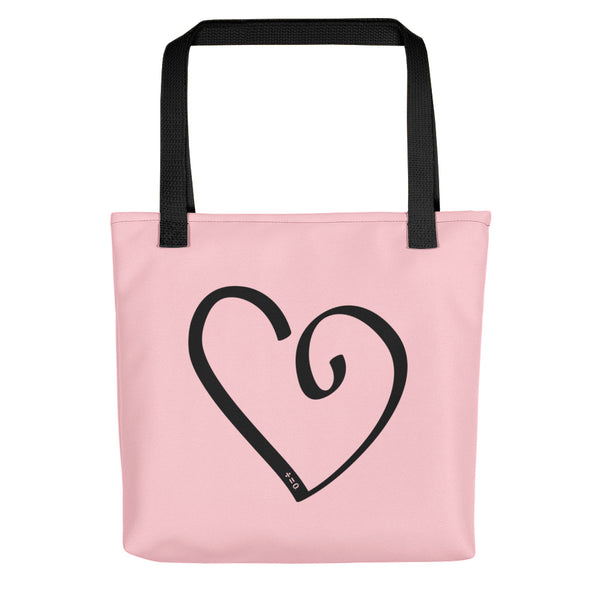 Open Heart Tote Bag (More Colors)