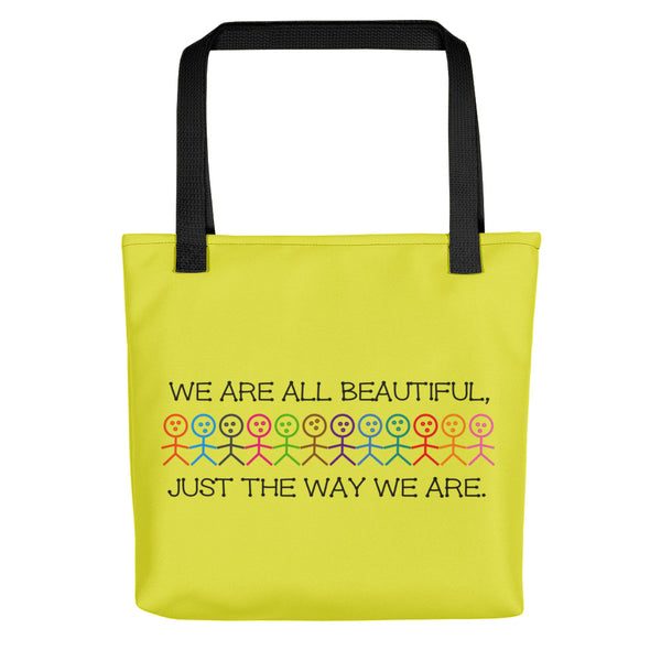 We Are All Beautiful Tote Bag (More Colors)
