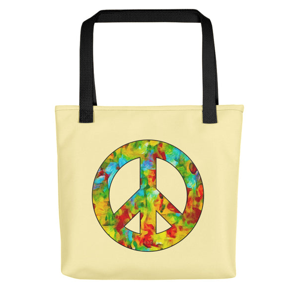 Peace Sign Tote Bag (More Colors)