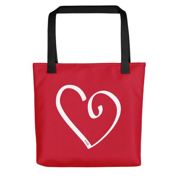 Open Heart Tote Bag (More Colors)