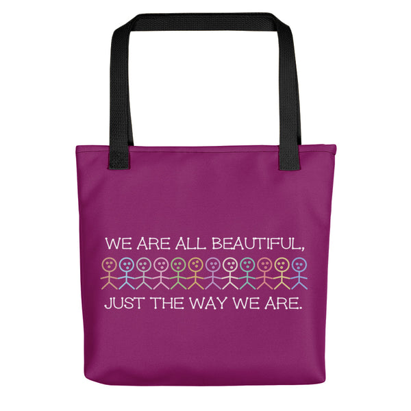We Are All Beautiful Tote Bag (More Colors)