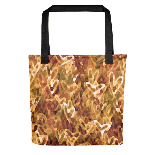 Graffiti Heart Tote Bag (More Colors)